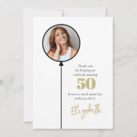 Fabuloso 50 cumpleaños de oro