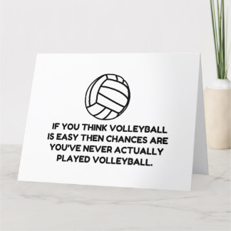 TARJETA DE AGRADECIMIENTO FÁCIL VOLEIBOL