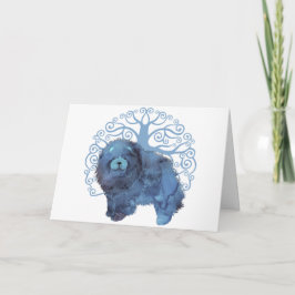 Tarjeta De Agradecimiento FADED GENES Chow Tree of Life Art Cards