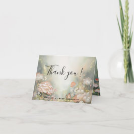 Tarjeta De Agradecimiento Fairy Tale Woodland Fairycore Romance