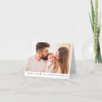 Familia de tipos simples de fotos Baby Shower