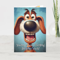 Famoso monstruo del perro: Yowling Yowie Birthday