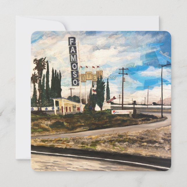 Tarjeta De Agradecimiento Famoso Motel 2019 (Anverso)