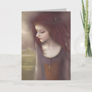 Tarjeta De Agradecimiento Fantasía caprichosa