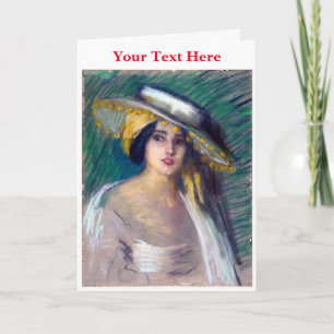 Tarjeta De Agradecimiento Fantasía española III por Alice Pike Barney