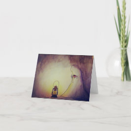 Tarjeta De Agradecimiento Fantasma con corazón