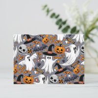 Fantasmas fantasmagóricos y adorables monstruos ad