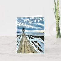 Faro de Marshall Point en Port Clyde Maine