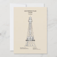 Faro del paso suroeste - Luisiana - SBD