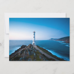 Tarjeta De Agradecimiento Faros   Faro Hogar de Cabo Cangas España