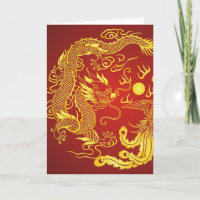 Favor chino de la boda de Phoenix del dragón rojo