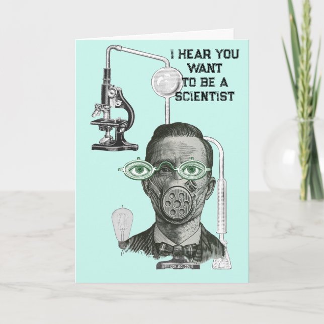 TARJETA DE AGRADECIMIENTO FELICITACIONES CIENCIA GRACIAS A LOS CIENTÍFICOS M (Anverso)