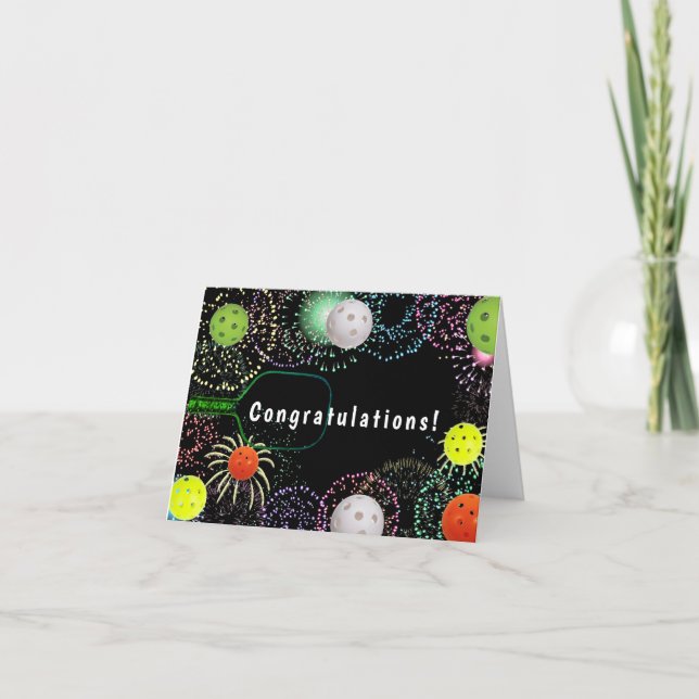 Tarjeta De Agradecimiento ¡Felicitaciones jugador de pelota de futbol! (Anverso)