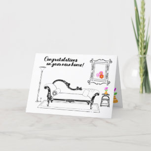 Tarjeta De Agradecimiento Felicitaciones por tu nuevo hogar