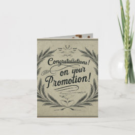 Tarjeta De Agradecimiento ¡Felicitaciones por tu promoción!