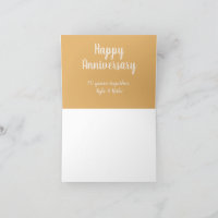 Feliz aniversario dorado blanco 10 años nombre fec