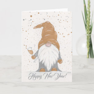 Tarjeta De Agradecimiento Feliz Año Nuevo