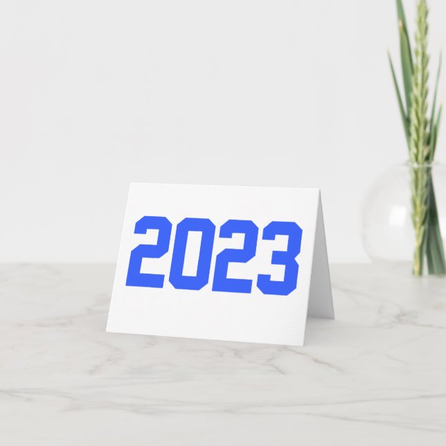 Tarjeta De Agradecimiento Feliz Año Nuevo 2023 - Año Nuevo 2023 (Anverso)