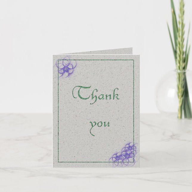 Tarjeta De Agradecimiento Feliz ayuno manual (Anverso)