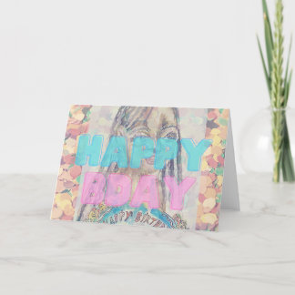 Tarjeta De Agradecimiento Feliz BDay