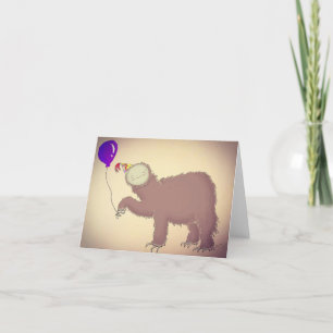 Tarjeta De Agradecimiento Feliz cumpleaños