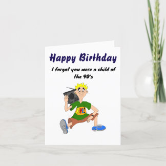 Tarjeta De Agradecimiento Feliz cumpleaños