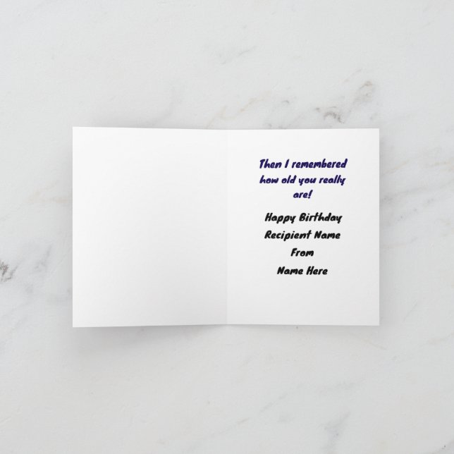 Tarjeta De Agradecimiento Feliz cumpleaños (Interior)