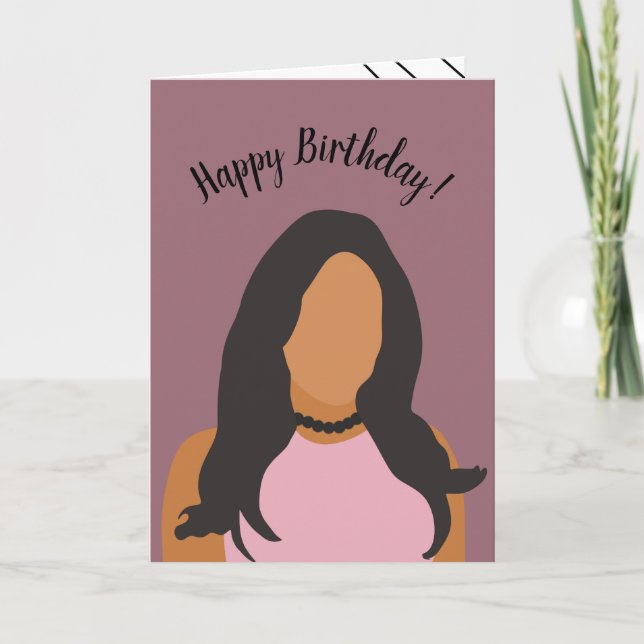 Tarjeta De Agradecimiento Feliz cumpleaños (Anverso)