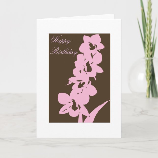 Tarjeta De Agradecimiento Feliz cumpleaños (Anverso)