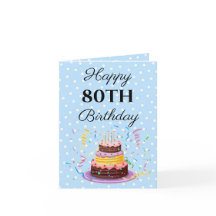 Feliz cumpleaños 80