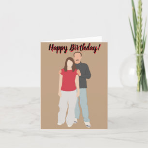 Tarjeta De Agradecimiento Feliz Cumpleaños, Abuelo, Etc.
