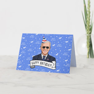 Tarjeta De Agradecimiento Feliz cumpleaños de Joe Biden