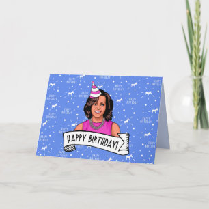 Tarjeta De Agradecimiento Feliz cumpleaños de Michelle Obama