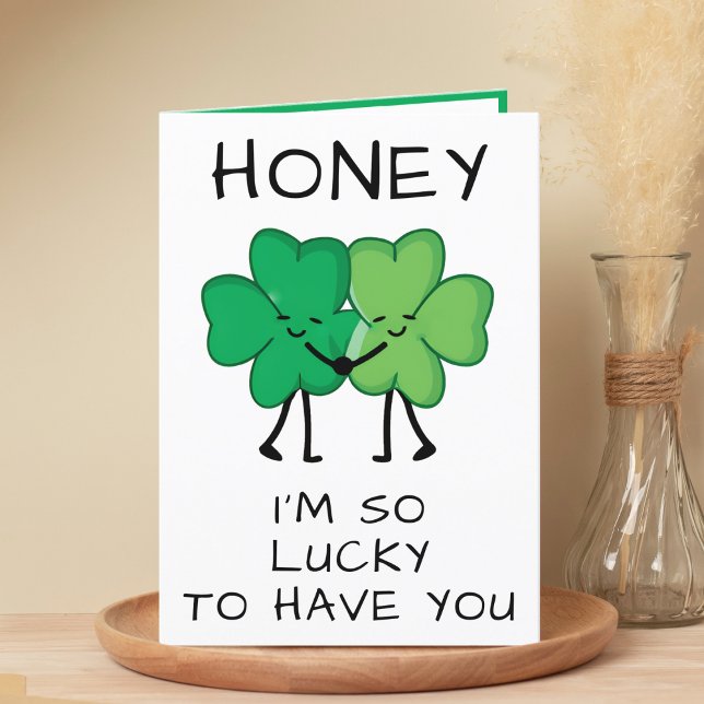 Tarjeta De Agradecimiento Feliz cumpleaños, Día de San Patricio, un divertid (Funny Green Clover St Patrick's Day Happy Birthday Thank You Card)