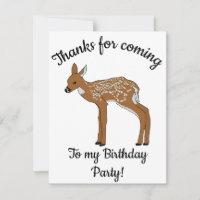 Feliz cumpleaños Fawn