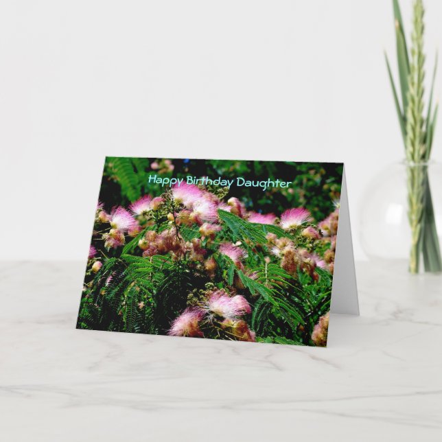 Tarjeta De Agradecimiento Feliz cumpleaños, hija (Anverso)