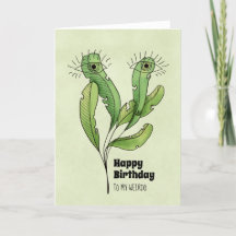 Feliz cumpleaños raro botánico