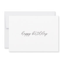 Feliz cumpleaños simplemente