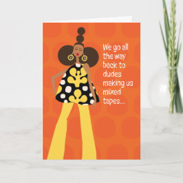 Tarjeta De Agradecimiento Feliz cumpleaños - Volvemos todo el camino de vuel