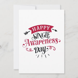 Tarjeta De Agradecimiento Feliz Día de Conciencia Única