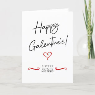 Tarjeta De Agradecimiento ¡Feliz Día de Galentine!