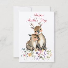 Tarjeta De Agradecimiento Feliz día de la madre