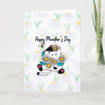 Feliz Día de la Madre Día de Gato Gracioso