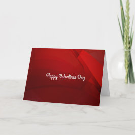 Tarjeta De Agradecimiento Feliz Día de San Valentín