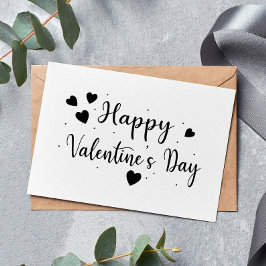 Tarjeta De Agradecimiento Feliz Día de San Valentín