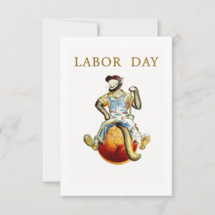 Tarjeta De Agradecimiento Feliz día de trabajo Guay Cat Grepers