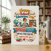 Feliz Día del Bibliotecario Escolar | Gracias Bibl