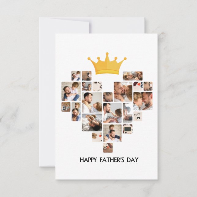 TARJETA DE AGRADECIMIENTO FELIZ DÍA DEL PADRE (Anverso)