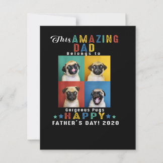 Tarjeta De Agradecimiento Feliz Día del Padre, el papá pertenece a hermosos 