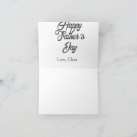 Feliz día del padre nombre gris amor mejor papá de